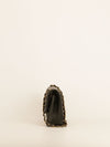 Black Medium Lambskin Classic Double Flap Handbag With GHW
