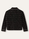 Black & White Macrocannage Jacket