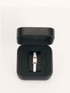 Small Nantucket Rose Gold Diamond Set Watch With Alligator Strap