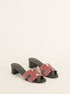 Bois De Rose Velvet Oasis Sandals