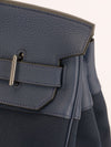 Birkin HAC 40 Blue De Malt Togo and Bleu Toile Militaire With PHW 2023 B Stamp