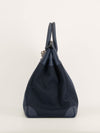 Birkin HAC 40 Blue De Malt Togo and Bleu Toile Militaire With PHW 2023 B Stamp