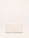 White Oversized Diamante Clutch