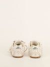 White Distressed Miu Miu x New Balance 530 SL Sneakers