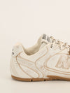 White Distressed Miu Miu x New Balance 530 SL Sneakers