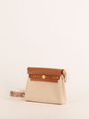 Herbag Zip 20 Écru & Beige Fauve Bag 2025 K Stamp
