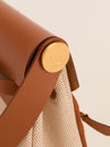 Herbag Zip 20 Écru & Beige Fauve Bag 2025 K Stamp