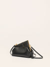 Black Small Fendi First Nappa Leather Bag With GHW