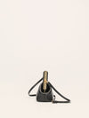 Black Small Fendi First Nappa Leather Bag With GHW