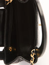 Black Nano Kelly Shopper Bag With GHW