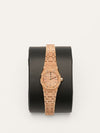 Pink Gold Mini Piguet Royal Oak Frosted Gold Quartz Watch