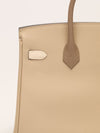 Birkin 25 Tricolour Trench Craie Étoupe Veau Epsom With PHW 2025 K Stamp