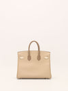 Birkin 25 Tricolour Trench Craie Étoupe Veau Epsom With PHW 2025 K Stamp