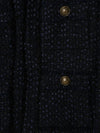 Navy Four Pocket Tweed Jacket