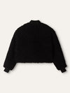 Black Reversible Boucle Jacket