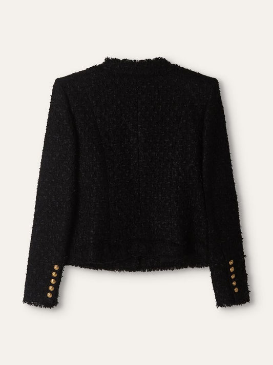 Opa Noir Four Pocket Tweed Jacket