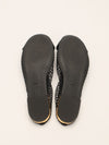 Black Mesh Ballet Flats