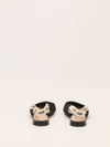 Black  J'Adior Slingback Flat