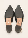 Black  J'Adior Slingback Flat
