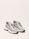 Silver & Lilac VLogo Signature Sneakers