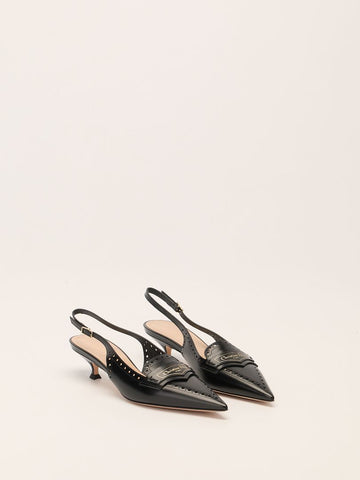 Boy Sling Back Pumps