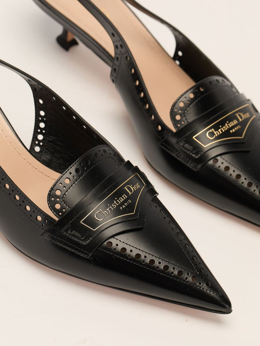 Boy Sling Back Pumps