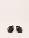 Noir Lambskin Leather Ballet Flats