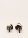 Black  J'Adior Slingback Pumps