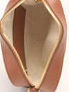 Tan Small Matelassé Crossbody Bag