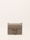Grey Small Interlocking G Shoulder Bag