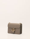 Grey Small Interlocking G Shoulder Bag