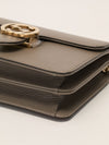 Grey Small Interlocking G Shoulder Bag
