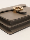 Grey Small Interlocking G Shoulder Bag