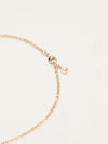 Gold CC Strass Pearl Pendant Necklace