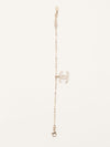 Gold CC Crystal Embellished Bracelet