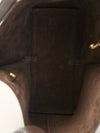 Brown Medium Bilbao Suede And Leather Tote