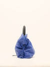 Star Blue Medium Coil Flamenco Clutch Bag