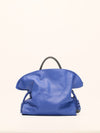 Star Blue Medium Coil Flamenco Clutch Bag