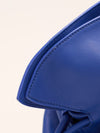 Star Blue Medium Coil Flamenco Clutch Bag