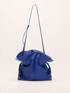 Star Blue Medium Coil Flamenco Clutch Bag