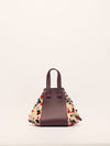 Burgundy Paula's Ibiza Dotted Hammock Bag
