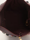 Burgundy Paula's Ibiza Dotted Hammock Bag
