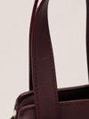 Burgundy Paula's Ibiza Dotted Hammock Bag