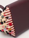 Burgundy Paula's Ibiza Dotted Hammock Bag