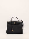 Noir Herbag Zip 31 Handbag With GHW 2022 U Stamp