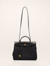 Noir Herbag Zip 31 Handbag With GHW 2022 U Stamp