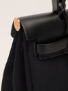 Noir Herbag Zip 31 Handbag With GHW 2022 U Stamp