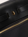 Noir Herbag Zip 31 Handbag With GHW 2022 U Stamp