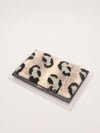 Blue & Black Animal Print Mink Laptop Case