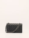 Black Medium Caviar Classic Double Flap Handbag With SHW